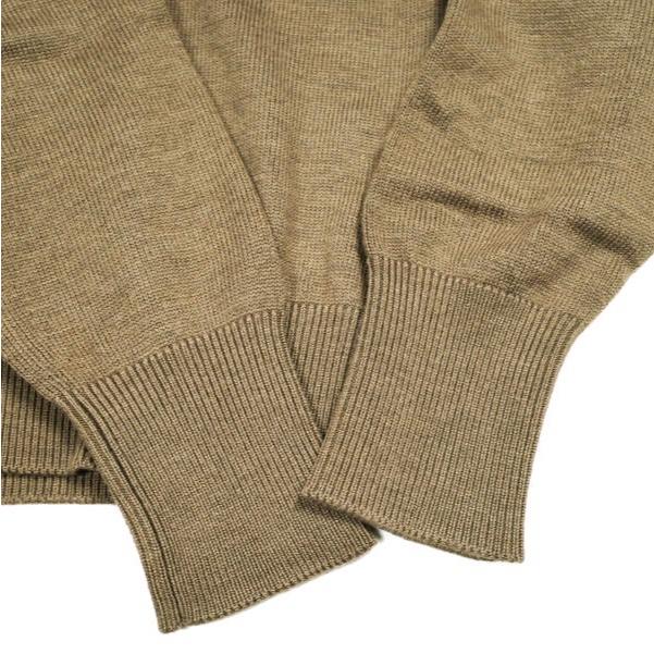 The FRANKLIN TAILORED フランクリンテーラード Cashwool Turtleneck Knit キャッシュウールタートルネックニット 90AN3 4 BROWN セーター |  | 04