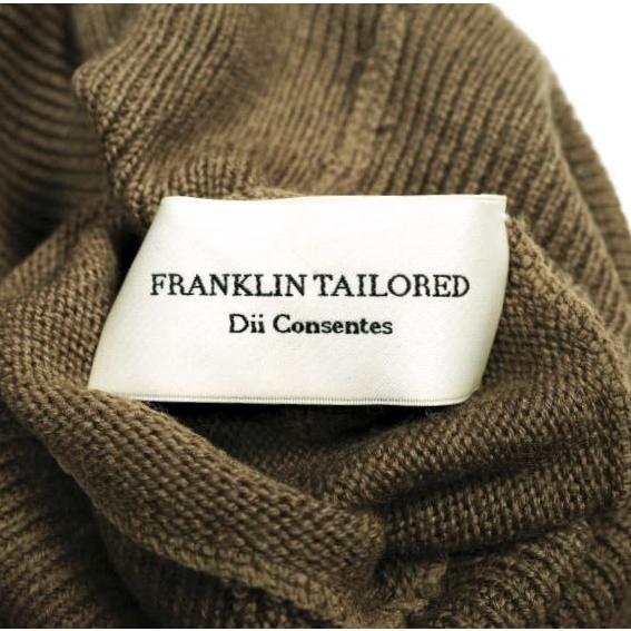 The FRANKLIN TAILORED フランクリンテーラード Cashwool Turtleneck Knit キャッシュウールタートルネックニット 90AN3 4 BROWN セーター |  | 05