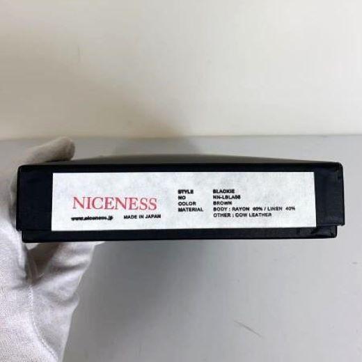NICENESS ナイスネス 日本製 BLACKIE サスペンダー NN-LBLA05 BROWN ベルト g25496 |  | 03