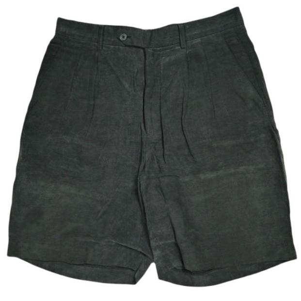 KITH NYC キスニューヨークシティ 24SS Cupro Linen 2Tuck Short キュプラリネン2タックショーツ 24032060003120 46 Black ショートパンツ | 