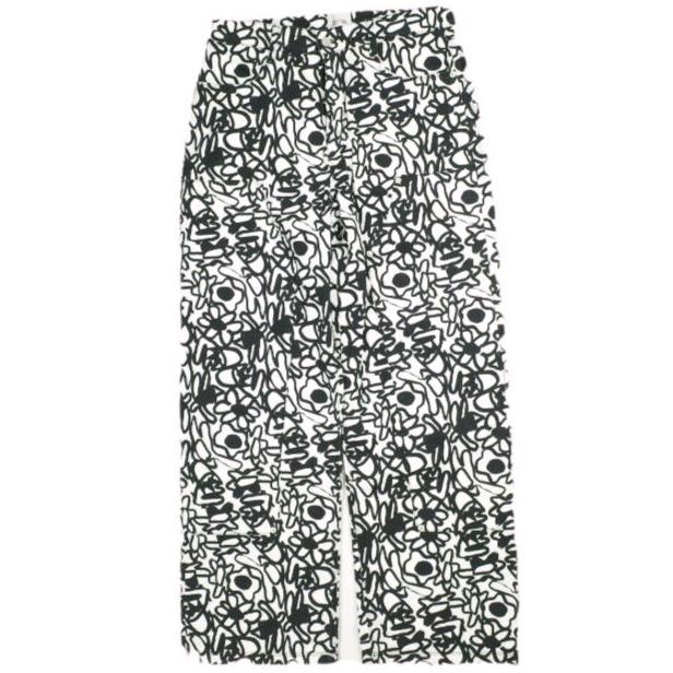 Arte Antwerp アルテ アントワープ 24AW Flowers Allover Print Pants フラワーオールオーバープリントパンツ 24FP-4 32 WHITE ダブルニー | 