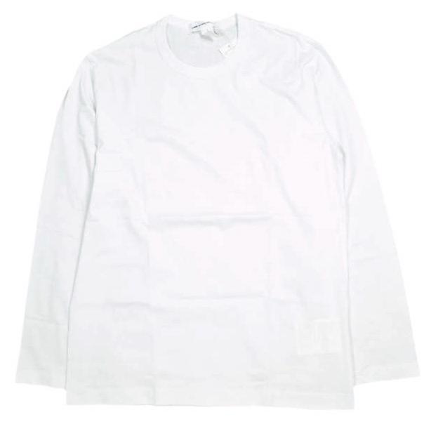 新品 COMME des GARCONS SHIRT コムデギャルソンシャツ SMALL LOGO BACK PRINT L/S TEE ロゴプリントロングスリーブTシャツ FH-T012 L 白 | 
