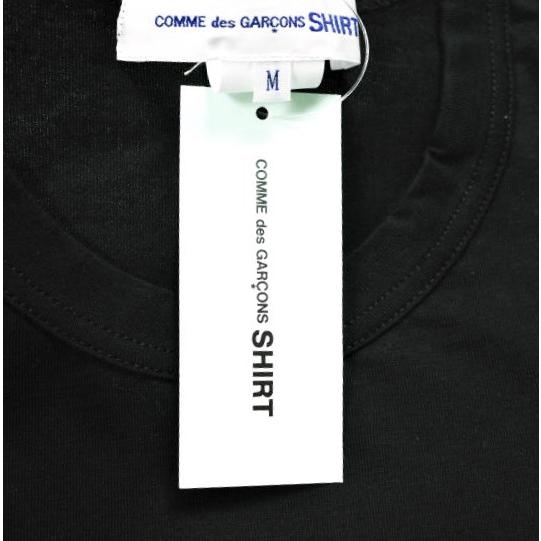 新品 COMME des GARCONS SHIRT コムデギャルソンシャツ SMALL LOGO BACK PRINT S/S TEE ロゴプリントTシャツ FH-T013 M ブラック 半袖 |  | 03