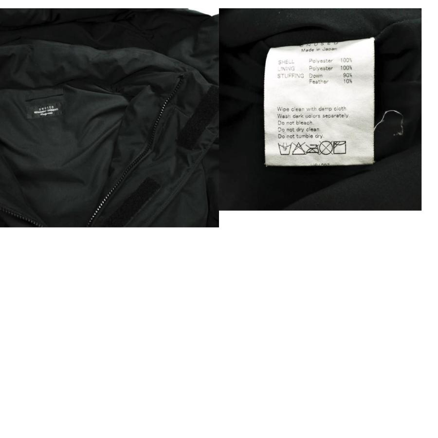 UNUSED アンユーズド 日本製 15AW Hungary Goose Down Jacket ハンガリーグース ダウンジャケット US1007 2 BLACK 定価104,760円 g25527 |  | 09