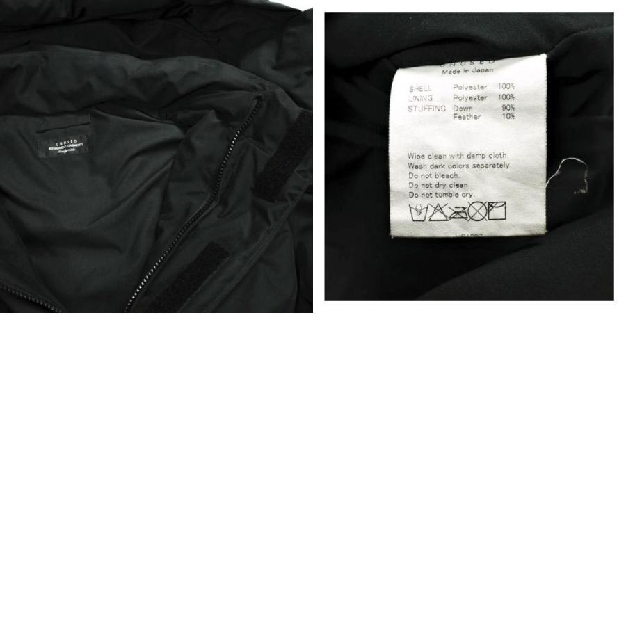UNUSED アンユーズド 日本製 15AW Hungary Goose Down Jacket ハンガリーグース ダウンジャケット US1007 2 BLACK 定価104,760円 g25527 |  | 09