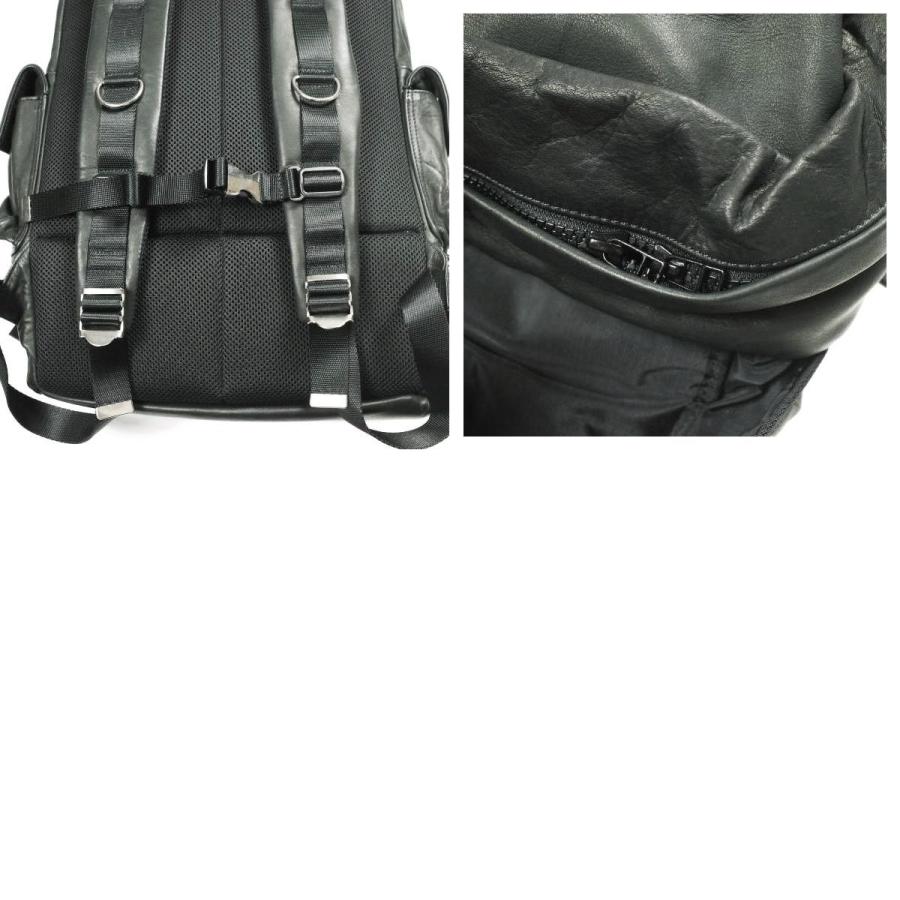 JOHN LAWRENCE SULLIVAN x LORINZA ジョンローレンスサリバン ロリンザ 別注 オールレザー バッグパック BLACK リュック カバン g25529 |  | 09