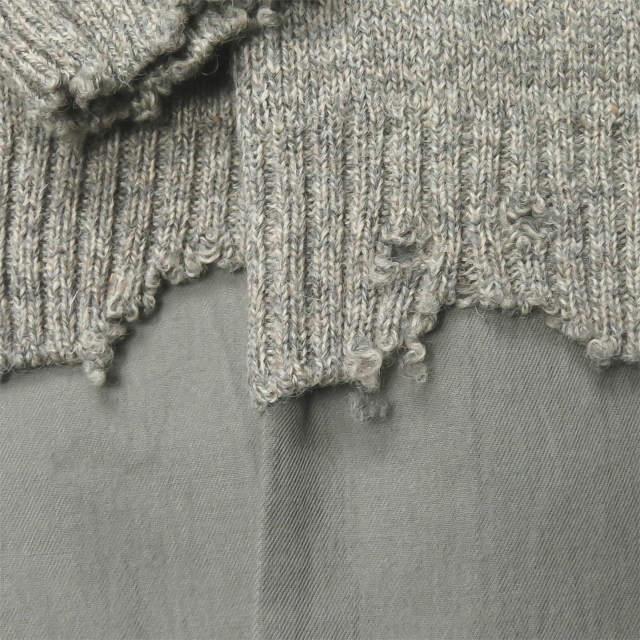 アンダーカバー UNDERCOVER 17AW 日本製 ニットレイヤード アンダーカバー UNDERCOVER 17AW 日本製 ニットレイヤード