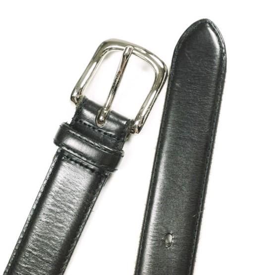 JOHN LAWRENCE SULLIVAN ジョンローレンスサリバン LEATHER PIN BUCKLE BELT レザーナローベルト ブラック g25530 |  | 03