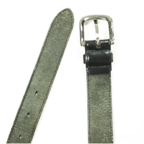 JOHN LAWRENCE SULLIVAN ジョンローレンスサリバン LEATHER PIN BUCKLE BELT レザーナローベルト ブラック g25530 |  | 04