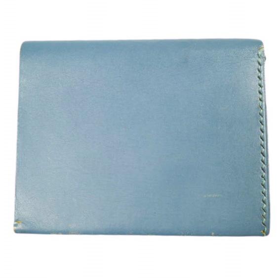 ED ROBERT JUDSON エドロバートジャドソン BUND BINDER MINI WALLET バインダーミニウォレット BLUE レザー 二つ折り財布 g25532 |  | 01