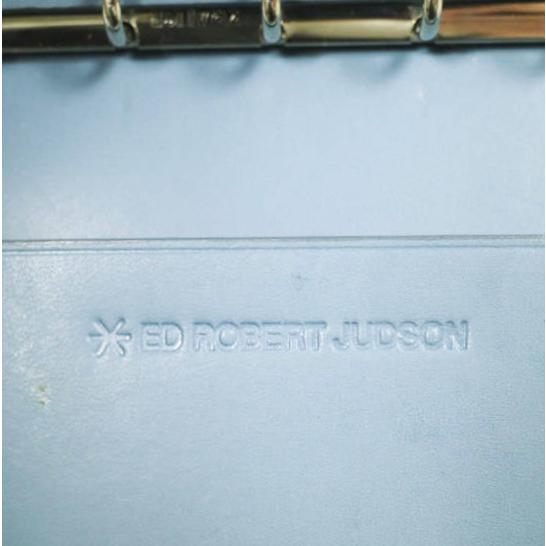 ED ROBERT JUDSON エドロバートジャドソン BUND BINDER MINI WALLET バインダーミニウォレット BLUE レザー 二つ折り財布 g25532 |  | 05