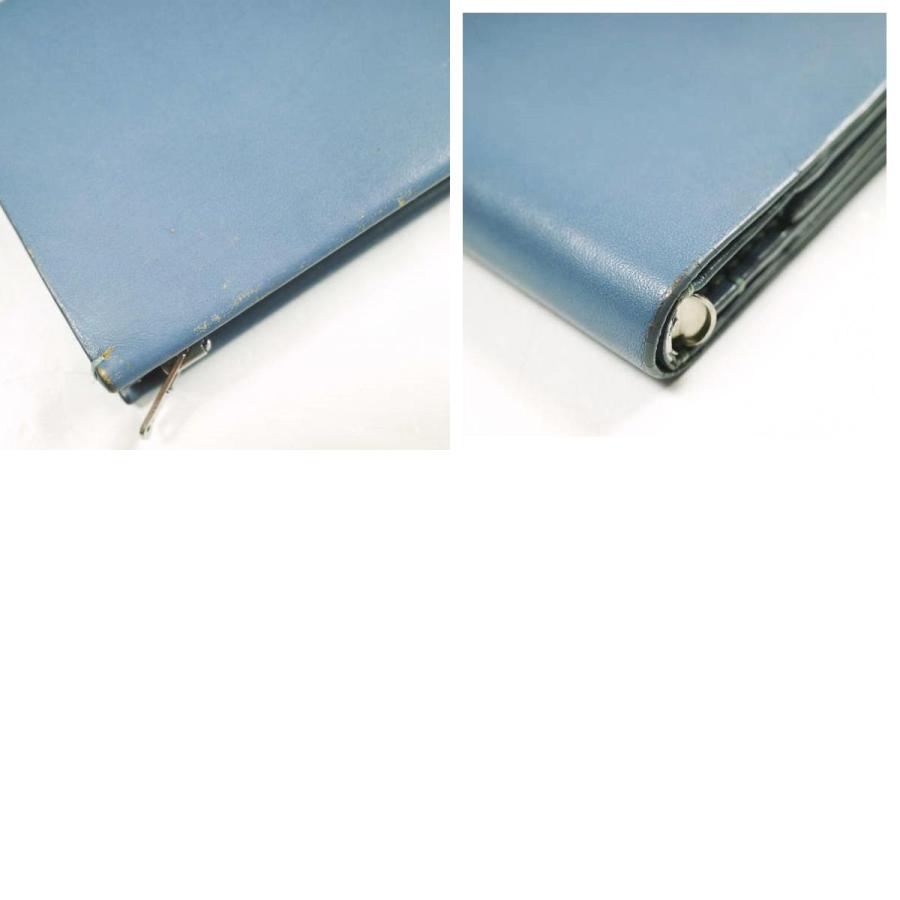 ED ROBERT JUDSON エドロバートジャドソン BUND BINDER MINI WALLET バインダーミニウォレット BLUE レザー 二つ折り財布 g25532 |  | 09
