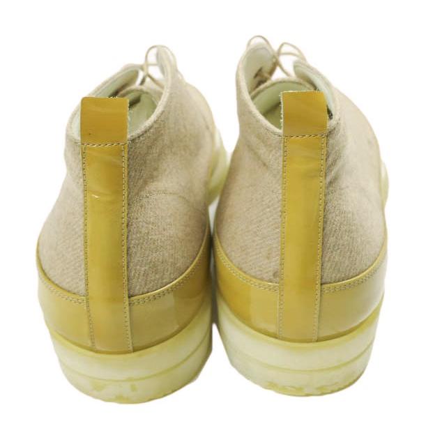 NIT ニト 日本製 ウール＆パテントレザーコンビネーション チャッカブーツ NIT12AW-ESH02 42(27cm) BEIGE シューズ g25541 |  | 03