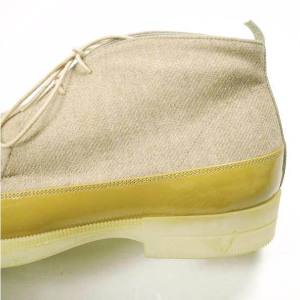 NIT ニト 日本製 ウール＆パテントレザーコンビネーション チャッカブーツ NIT12AW-ESH02 42(27cm) BEIGE シューズ g25541 |  | 07