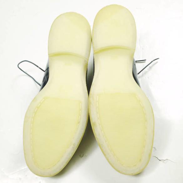 NIT ニト 日本製 ウール＆パテントレザーコンビネーション プレーントゥシューズ NIT12AW-ESH01 42(27cm) BLUE シューズ g25542 |  | 08