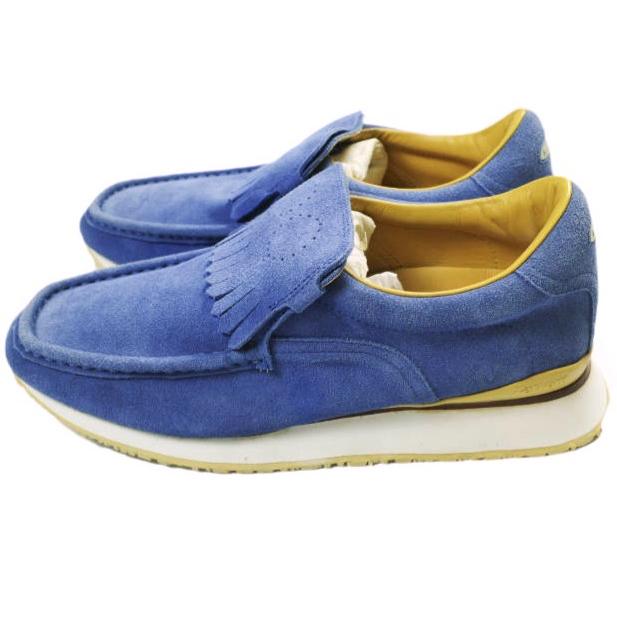 FLAPH Boost 8 by Terrem スエードモカシンシューズ 8BT-10W-TL4 US10.5(28.5cm) BLUE キルトタッセル シューズ g25543 |  | 01