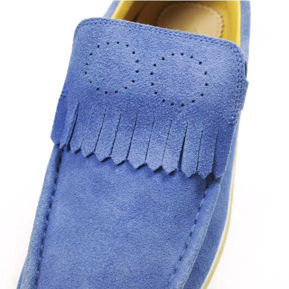 FLAPH Boost 8 by Terrem スエードモカシンシューズ 8BT-10W-TL4 US10.5(28.5cm) BLUE キルトタッセル シューズ g25543 |  | 05