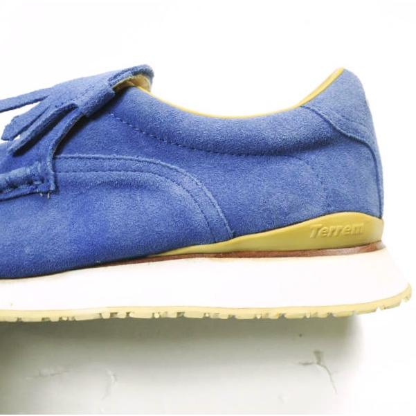 FLAPH Boost 8 by Terrem スエードモカシンシューズ 8BT-10W-TL4 US10.5(28.5cm) BLUE キルトタッセル シューズ g25543 |  | 07
