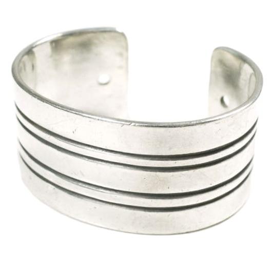 ORVILLE TSINNIE x BEAMS BOY オーヴィル・ツィニー ビームスボーイ 別注 Line Bracelet ラインブレスレット シルバー バングル ナバホ族 | 