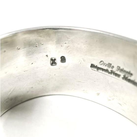 ORVILLE TSINNIE x BEAMS BOY オーヴィル・ツィニー ビームスボーイ 別注 Line Bracelet ラインブレスレット シルバー バングル ナバホ族 |  | 07