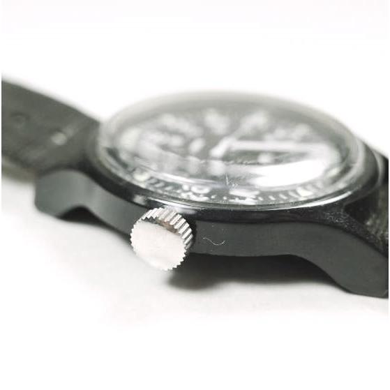 Engineered Garments x TIMEX x BEAMS BOY タイメックス 別注 Original Camper ミラー反転 オリジナルキャンパー ブラック 腕時計 |  | 05