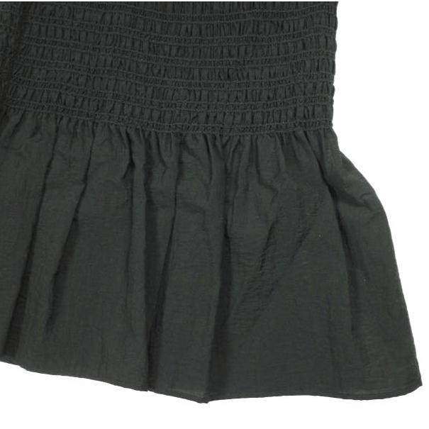 BEAUTY＆YOUTH UNITED ARROWS ビューティーアンドユース セルロースナイロン シャーリング ロングスカート 1624-105-3685 BLACK g25563 |  | 04