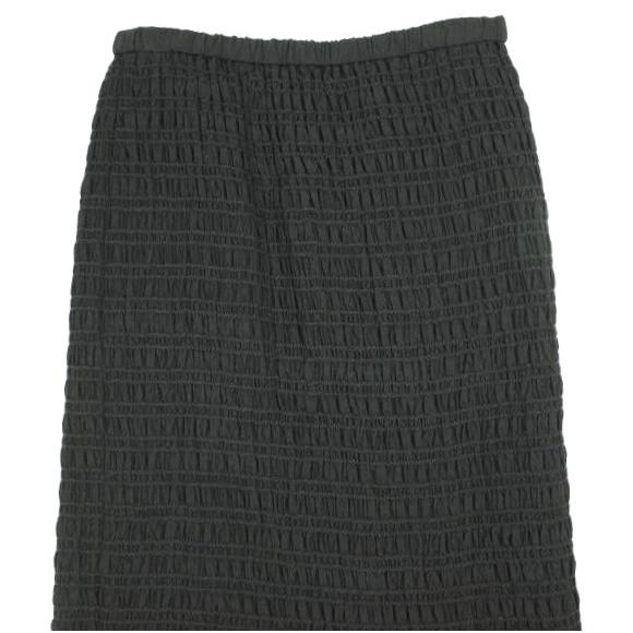 BEAUTY＆YOUTH UNITED ARROWS ビューティーアンドユース セルロースナイロン シャーリング ロングスカート 1624-105-3685 BLACK g25563 |  | 06