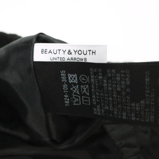 BEAUTY＆YOUTH UNITED ARROWS ビューティーアンドユース セルロースナイロン シャーリング ロングスカート 1624-105-3685 BLACK g25563 |  | 07