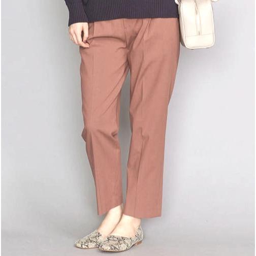 BEAUTY＆YOUTH UNITED ARROWS ビューティーアンドユース レーヨンナイロンタックテーパード９分丈パンツ 1614-144-4940 S ピンク g25565 |  | 02