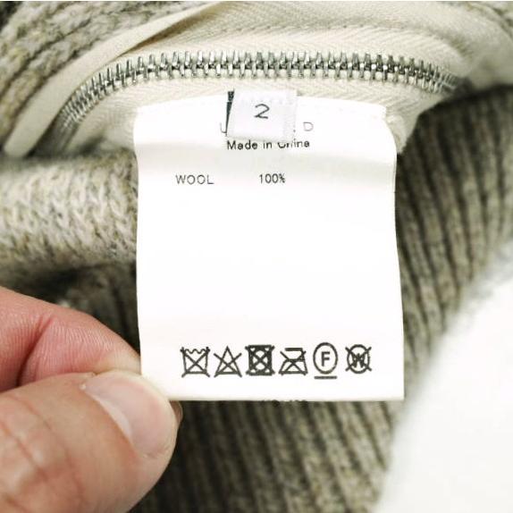 UNUSED アンユーズド 18AW V-NECK KNIT VEST オーバーサイズ Vネックニットベスト US1499 2 OATMEAL セーター トップス g25571 |  | 07