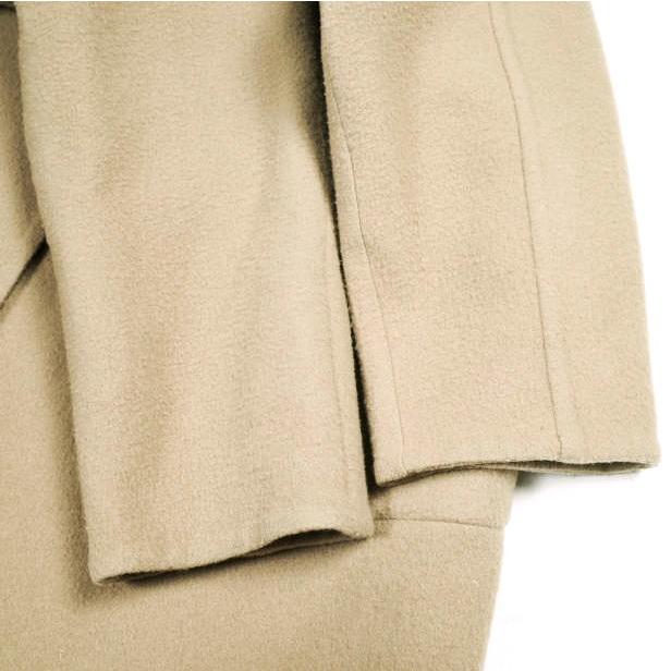 UNUSED アンユーズド 日本製 Collarless Coat BIGシルエット ウールノーカラーストラップコート US1213 2 CAMEL 定価107,800円 アウター |  | 06