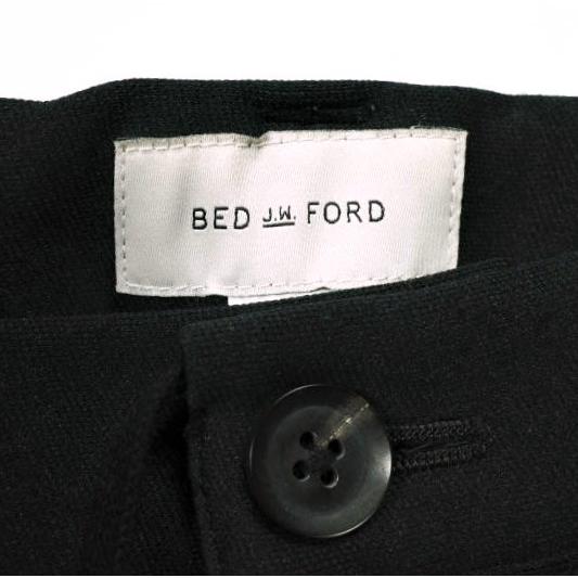 BED J.W. FORD ベッドフォード 日本製 CLOSET 03 4タックサイドライントラックパンツ 1 BLACK ジャージー トラウザーズ ボトムス g25578 |  | 07