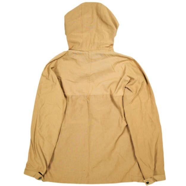 YAECA ERGONOMIC ヤエカ エルゴノミック 日本製 60/40 CLOTH HOOD SHIRT 60/40クロス フードシャツ 12455 S キャメル 長袖 スナップボタン |  | 01