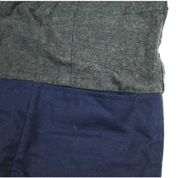 FACETASM ファセッタズム 日本製 バイカラーノーカラーコート 0A-C0-U01 S CHARCOAL/NAVY ガウン カーディガン アウター g25587 |  | 06