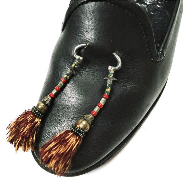 Hender Scheme x the Sakaki エンダースキーマ ザ サカキ 別注 Tassel Shoes タッセルシューズ 4(26-26.5cm) BLACK MOZOKA スリッポン |  | 05