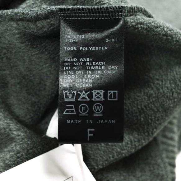 E. TanC E PRODUCED BY TANC TOKYO 25AW POLARTEC SWEAT SEAMED PANTS ポーラテックスウェットシームパンツ Free グレー EDIFICE フリース |  | 07
