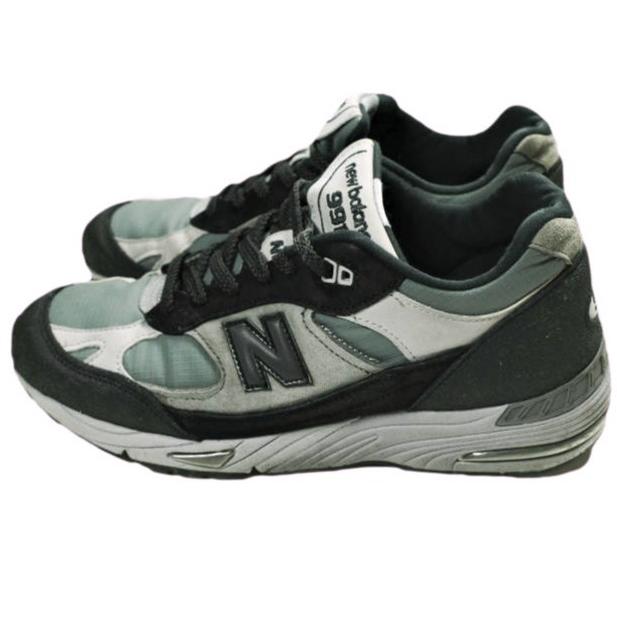 NEW BALANCE ニューバランス イギリス製 M991WTR US9D(27cm) Black/Turbulence MADE IN ENGLAND スニーカー シューズ【中古】【NEW BALANCE】 NEW BALANCE ニューバランス イギリス製 M991WTR US9D(27cm) Black
