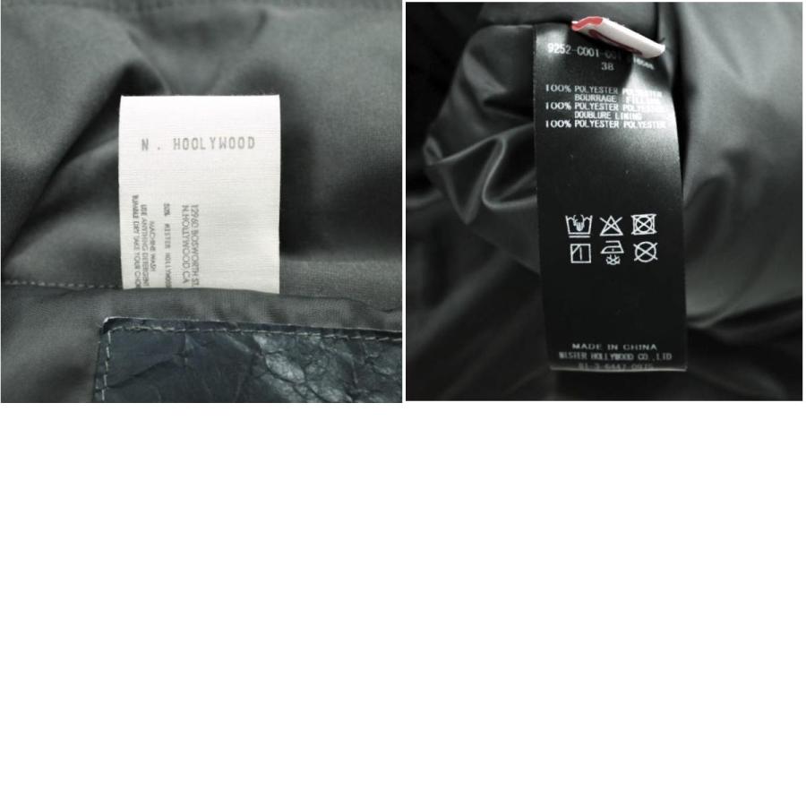 N.HOOLYWOOD TPES エヌハリウッド ミスターハリウッド 25AW PUFFER JACKET PRIMALOFT 中綿ジャケット 9252-CO01-001 pieces 38 GRAY |  | 09