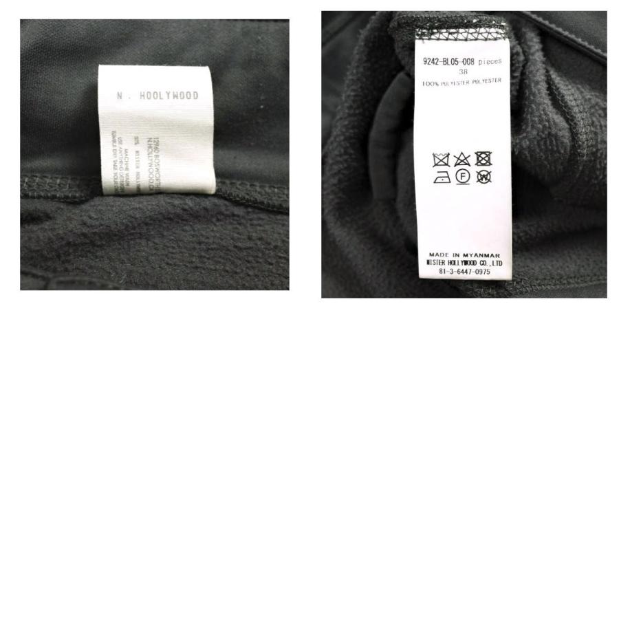 N.HOOLYWOOD TEST PRODUCT EXCHANGE SERVICE x WILDTHINGS 24AW 別注 PULLOVER BLOUSON PCU プルオーバーブルゾン 9242-BL05-008 40 GREY |  | 09