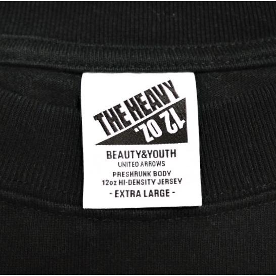 BEAUTY＆YOUTH UNITED ARROWS ビューティーアンドユース 26SS 12oz ヘビーウェイトクルーネックカットソー 1212-1-758812 XL BLACK Tシャツ |  | 03