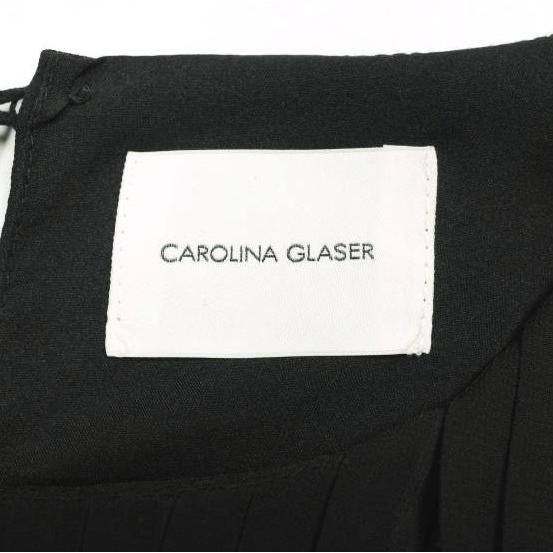 CAROLINA GLASER カロリナグレイサー シフォンプリーツワンピース 62-26-0060-286 ONE SIZE ブラック ドレス BEAMS 高畑充希着用 トップス |  | 04