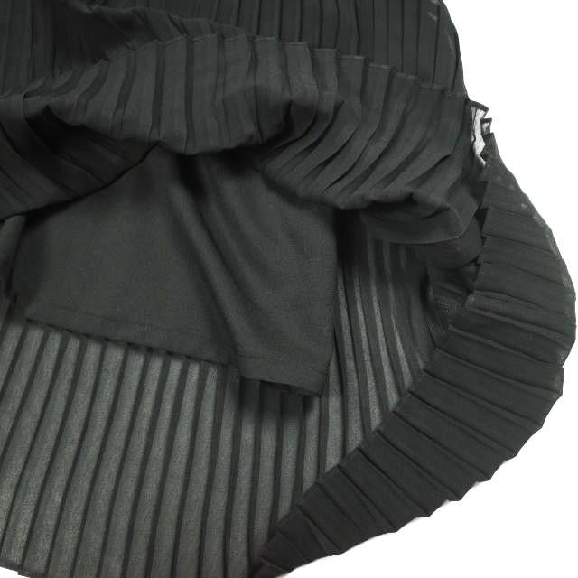 CAROLINA GLASER カロリナグレイサー シフォンプリーツワンピース 62-26-0060-286 ONE SIZE ブラック ドレス BEAMS 高畑充希着用 トップス |  | 08
