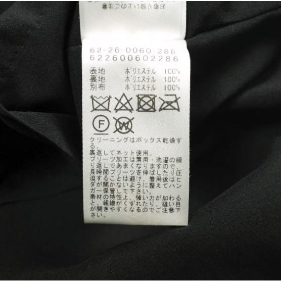 CAROLINA GLASER カロリナグレイサー シフォンプリーツワンピース 62-26-0060-286 ONE SIZE ブラック ドレス BEAMS 高畑充希着用 トップス |  | 09