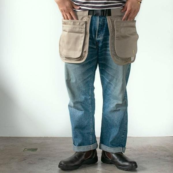 BOB ALLEN COMPANY ボブアレン カンパニー HALF MESH SHOOTING APRON ハーフメッシュシューティングエプロン カーキ g25629 |  | 02