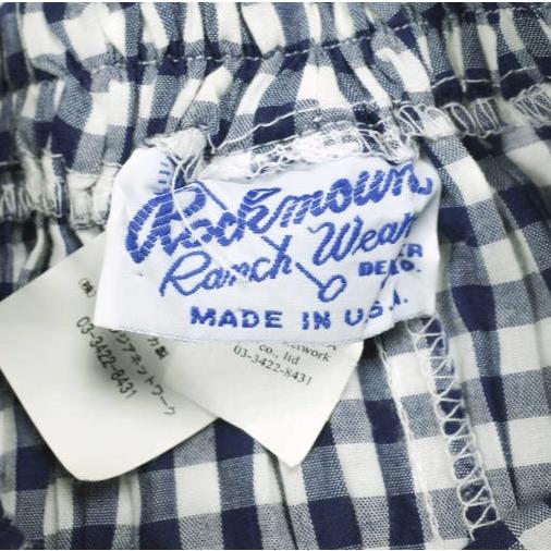 RockMount ロックマウント アメリカ製 ギンガムチェック ロングティアードスカート SP9999 S NAVY/WHITE MADE IN USA ボトムス g25631 |  | 02
