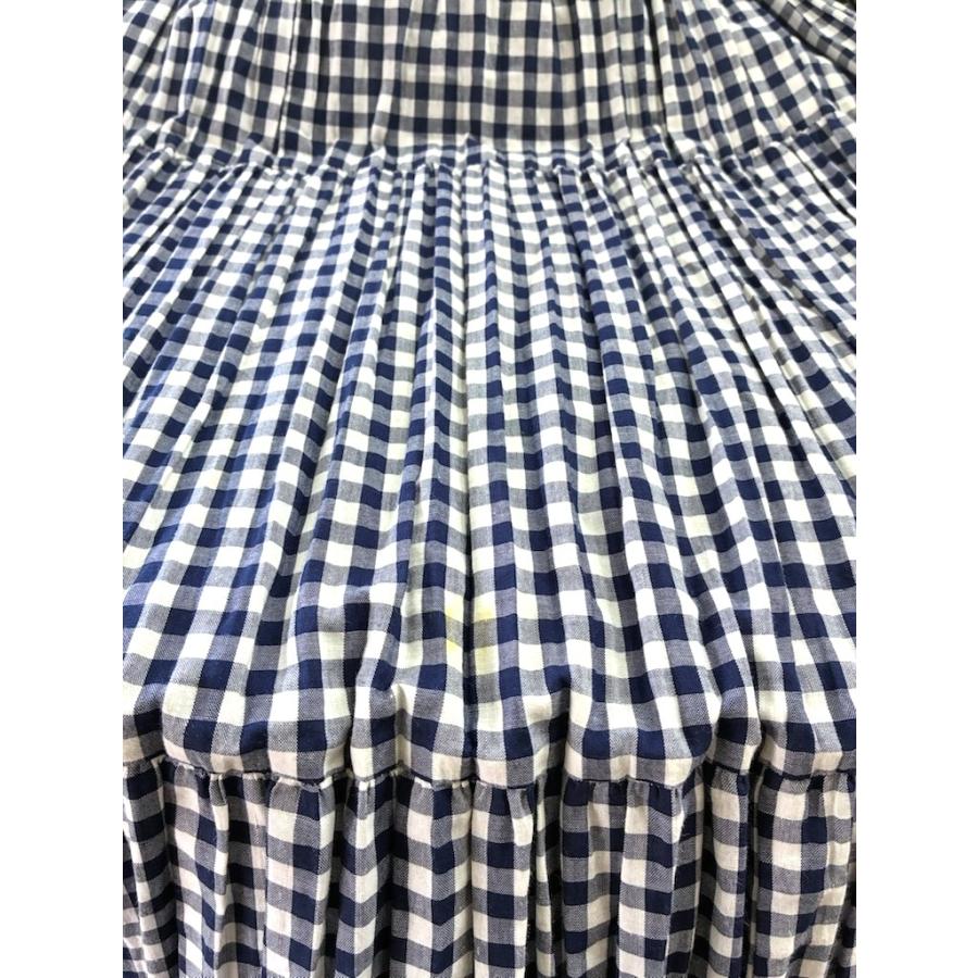 RockMount ロックマウント アメリカ製 ギンガムチェック ロングティアードスカート SP9999 S NAVY/WHITE MADE IN USA ボトムス g25631 |  | 06