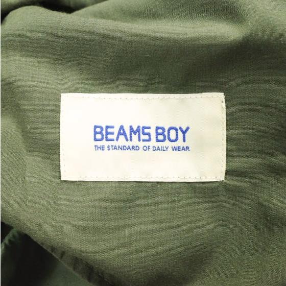 BEAMS BOY ビームスボーイ 22AW ARMY オーバーパンツ アレンジ ワンピース 13-26-0017-791 Free OLIVE サロペット スカート ボトムス |  | 08