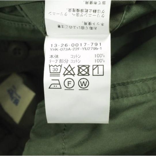 BEAMS BOY ビームスボーイ 22AW ARMY オーバーパンツ アレンジ ワンピース 13-26-0017-791 Free OLIVE サロペット スカート ボトムス |  | 09