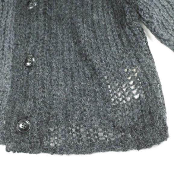BEAMS BOY ビームスボーイ 24AW モヘアクレイジーカーディガン 13-15-0134-126 ONE SIZE CHARCOAL GREY モヘヤ ニット トップス g25634 |  | 04