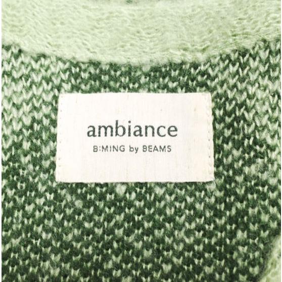B:MING by BEAMS ビーミング バイ ビームス 24AW ambiance Shaggy Diamond Pattern Cardigan シャギーダイアモンドパターンカーディガン |  | 03